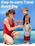 9Pcs Set Set Summer Playset Biubee Silicone Sand Toys for Baby with Portable Beach Bag - Kids Beach with Beach Toy
