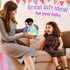 BSTAOFY Light up Penguin Stuffed Animal, Glow Perky Adorable LED Plush Toy Nightlight Gift for Kids, 11''