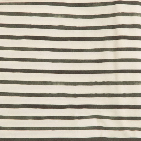 Charcoal Stripes Swaddle Blanket - One Size Fits All by Freshly Picked