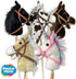 Nature Bound Stick Horse | Horse on a Stick with Sound Effects Handcrafted Plush Stick Pony for Toddlers & Kids |