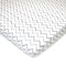 American Baby Company 100% Natural Cotton Fitted Mini Crib Sheet - 38" x 24", Gray Zigzag for Portable Cribs