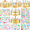 MGZTTHW Gold Paper Crowns, Diy Birthday King Crowns Craft to Decorate, Paper Prince