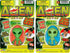 JA-RU Inflatable Glow in The Dark Egg - Slime & Alien Figure (6 Packs) - Neon Gooey Fidget Toy Slime Kit for Sensory