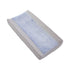 Levtex Baby Rowan Diaper Changing Pad Cover - Blue Plush, Grey and White Arrows - Fits Most Standard Changing Pads