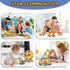 3 4 5+ Toddler Magnetic Blocks Building Toys, Kids Montessori Toys for Year Old Girls Boys, Educational Magnetic Sticks