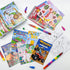 24 2-4-8-12 Cinrobiye Coloring Books for Kids With Stacking Crayons Bulk Mini Coloring Books Bulk for Ages Activity