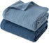 GLLQUEN BABY Muslin Swaddle Blankets, 2-Pack Neutral Receiving Blanket for Newborn Boys and Girls, Breathable Swaddle