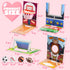 28 JOYIN pcs Fun Valentine Sports Game Card and Erasers for Kids Party Favor, Classroom Exchange Prizes, Valentines Day