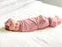 Baby Want Designs Neutral Swaddles for Newborns & Bow — 47x47 Inches 70% Viscose Derived from Bamboo & 30% Organic Cotton Swaddle Blankets — Premium Newborn Swaddle Set Girls (Dusty Rose) by Baby Want Designs