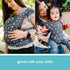 Packable 4 JJ Cole Luma Carrier -Position Baby Carrier - Compact Travel Bag