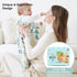 Cute Castle 0-6 100% 2-Way 0.5 (3 Pack Baby Sleep Sack Months - Lightweight Cotton Zipper TOG Infant Wearable Blanket