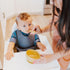 Babeehive Goods Bowls - Stress-Free Mealtime, Food-Grade Silicone, Sturdy Suction Bowl and Soft Spoon, BPA-Free