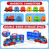 3 4 5 6 Toys,2-in-1 Set 1 Trucks,6 AuroTops Toys for Year Old Boys for Kids Girl Boy Toddler Toy Trucks Christmas Train