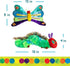 16",Green KIDS PREFERRED World of Eric Carle, The Very Hungry Caterpillar Butterfly Reversible Stuffed Animal Plush