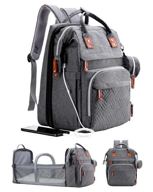 ISMGN Diaper Bag Backpack with Changing Station, Extra Large Diaper Bag, Multifunctional
