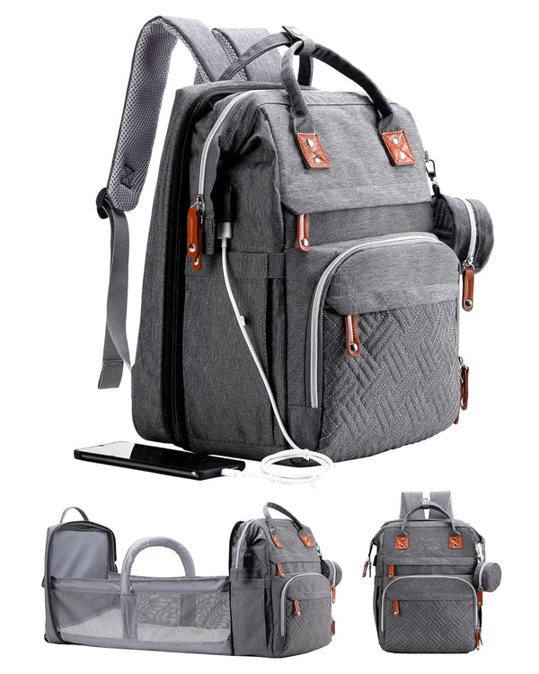 ISMGN Diaper Bag Backpack with Changing Station, Extra Large Diaper Bag, Multifunctional