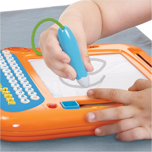 6 24 winfun Write 'n Draw Learning Board Interactive Educational Toy for Toddlers, LCD Screen, Learning Modes, Numbers