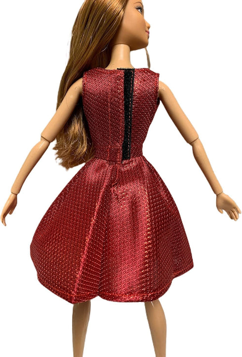 Eledoll 11.5 inch Doll Clothes Lot - Fashion Pack for Winter Holiday & New Years