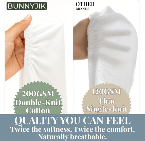 Simmons GOTS Organic Bassinet Sheets Compatible with Halo Bassinest Swivel Sleeper, Delta Children Kids Bassinet, Arms