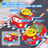 1 2-in-1 12-18 1-2, Toys for Year Old Boy Gifts - Toddler Push Car & Musical Racing Adventure Steering Wheel Driving