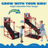 Set, 3 12 Set 4 JOYIN Red Arcade Basketball Game Indoor Basketball Hoop for Kids to Years Old, Easy Up Sports Toy