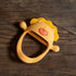 Nuby Silicone Wrist Teething Mitten, Teether Ring for 3+ Months, Lion Design