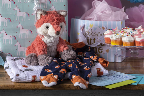 8-Inches, Mary Meyer Putty Stuffed Animal Soft Toy, Coral Fox