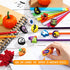 Halloween Large Erasers - Trick or Treat Party Favors Decorative Pumpkin Ghost Spider Erasers Bulk (36 Pcs)