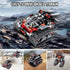 EXCOUP 6-12, 3-in-1 419 Set Remote Control Robot Building Kit for Boys STEM Remote & APP Controlled Coding Gear