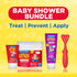 3 (14 Oz 2 Oz (4 Oz Boudreauxs Butt Paste Baby Shower Bundle with Newborn Essentials Zinc Oxide Diaper Rash Cream Jar