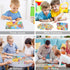 LELEMON Puzzles for Kids Ages 4-8, 60 Piece Educational Learning Puzzle Games in a Metal Box for Boys and Girls