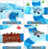 264 Set, 2 Set, 3-9 Coroiesty PCS Shark Race Tracks for Kids Toys, Glow in The Dark Magic Toy Shark Cars Track