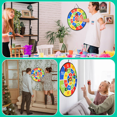 58PCS Carnival Games Combo Set, Indoor Outdoor Party Games for Kids Adults, Birthday Games, Fall Festival Activities