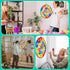 58PCS Carnival Games Combo Set, Indoor Outdoor Party Games for Kids Adults, Birthday Games, Fall Festival Activities
