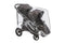 SASHA'S Rain and Wind Cover for Baby Jogger City Select Double Stroller