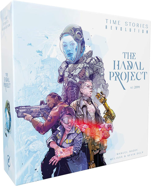 Space Cowboys TIME Stories The Hadal Project - Cooperative Strategy Game for Kids & Adults, Ages 12+, 1-4 Players