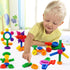 RAINBOW TOYFROG STEM Builder Toys Kit, 3D Educational Construction Engineering Building Blocks for Boys and Girls Ages