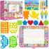 Aqua Water Doodle Mat – Kids Drawing Mat for Age 3-8 – Neon Color Doodle Board Writing Drawing Toys