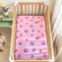 52" 28" Baby Fitted Crib Sheet Soft Microfiber x Crib Mattress Sheet for Girls Breathable Baby Bedding with Strawberry