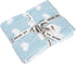Kid Nation Super Soft Baby Blanket, Heart Design in Blue, 30 x 40 inch