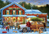 Buffalo Games Greg Giordano General Store at Christmas: 500 Piece Jigsaw Puzzle for Adults, Perfect for Game Nights