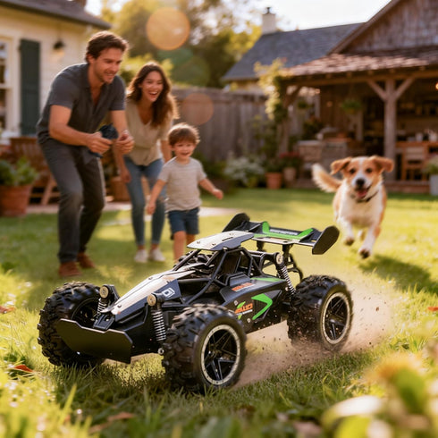 JOGSTEP 1:18 25 40m Remote Control Car, Scale RC Off-Road Car, High-Speed Remote Control Vehicle, Indoor & Outdoor Use