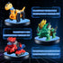 Toys,6 1 Set,Educational 3 4 5 6 VEAIS Magnetic Transform Dinosaur Robot in Transforming Robots Toy for Kids,Easy DIY