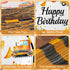 100 Set, 25 Pcs Construction Birthday Party Supplies - Construction Themed Plates and Napkins Forks Disposable Dump