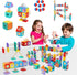 AOSITE 234 PCS STEM Marble Run Building Learning Toy Kid Gift Construction