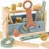 Set Hammer 2-5 30+ Durable Wooden Tool for Toddlers - Montessori Tool Box Kit with for Boys & Girls Years - Fun