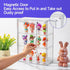 2 Pack 3Tiers Clear Display Case for Figures with Magnetic Door, Acrylic Display Cases for Collectibles, Acrylic