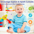 HOLA Toys for 1 Year Old Boy Birthday Gift - Hammer Baby Toys 12-18 Months, Musical 1 Year Old Toys with Light Flashing, Toys for 1 + Year Old Boy Toddlers Toys Age 1-2 Baby Toys Easter Stuffers