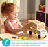 Melissa & Doug Animal Rescue Shape-Sorting Truck - Wooden Vehicle Toy with 7 Animals and 2 Play Figures for Toddlers