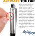 (2-Pack) Laughing Smith Shock Pen - The Ultimate Electric Pen Prank - Practical Joke Toy - Hilarious Shock Pen Prank